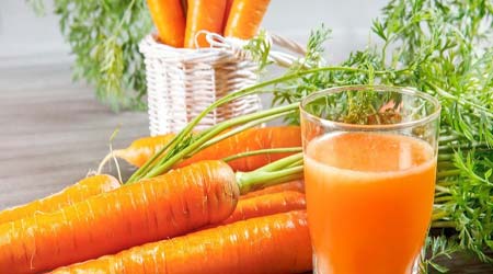 Морковный сок от кислой отрыжки