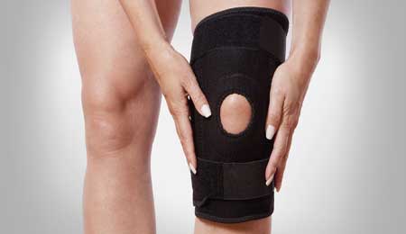 Лечение артрита коленного сустава - коленный бандаж