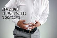 Урчание и бульканье в животе Урчание и бульканье в животе