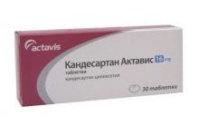 Кандесартан: использование Кандесартан: инструкция по применению